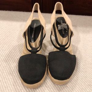 ✨Adrienne Vittadini Black Espadrilles Shoes size 8